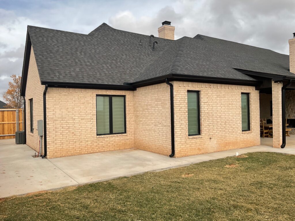 Gutter Guard and vinyl window Company Lubbock, Texas